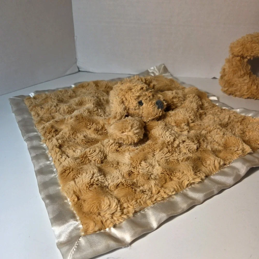 Cloud Island Puppy Dog Lovey Security Blanket & Dog Plush 11